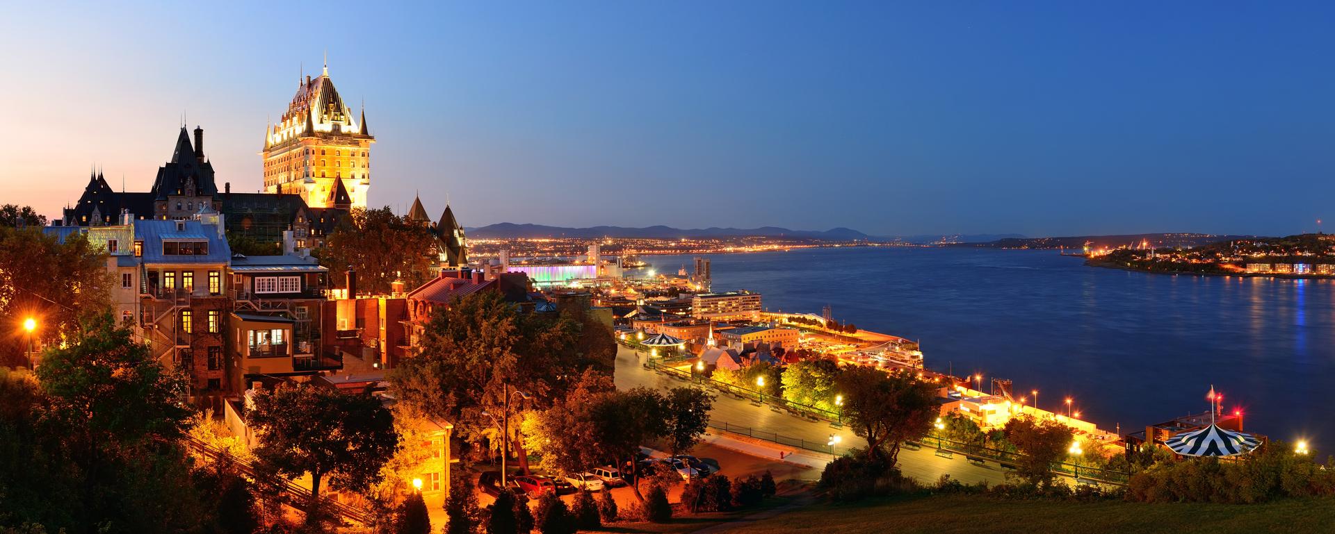 Québec City at Night